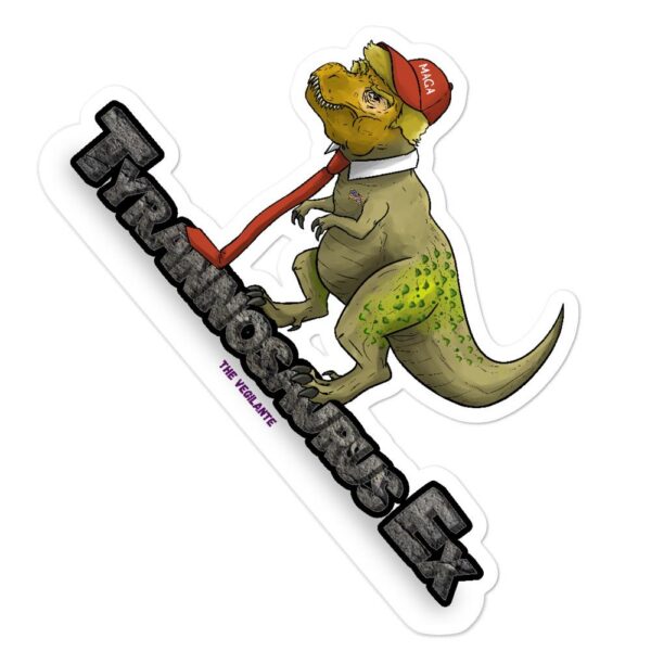 "Tyrannosaurus Ex" Trump Kiss-Cut Stickers - The Vegilante