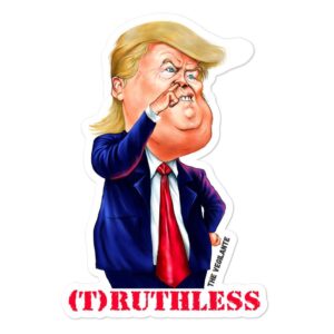 "Truthless Trump" Vinyl Stickers - The Vegilante