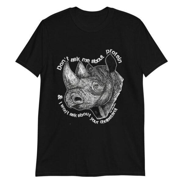 "Rhino Protein" Unisex T-Shirt - HERBIVORE POWER! - The Vegilante