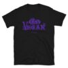 “Go Vegan” Calligraphy unisex t-shirt - The Vegilante