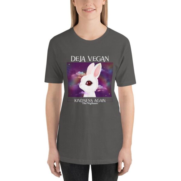 Deja Vegan Unisex T-shirt (dark colors) - The Vegilante